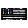Vanity License Plate 12in x 6in-American Blue Line