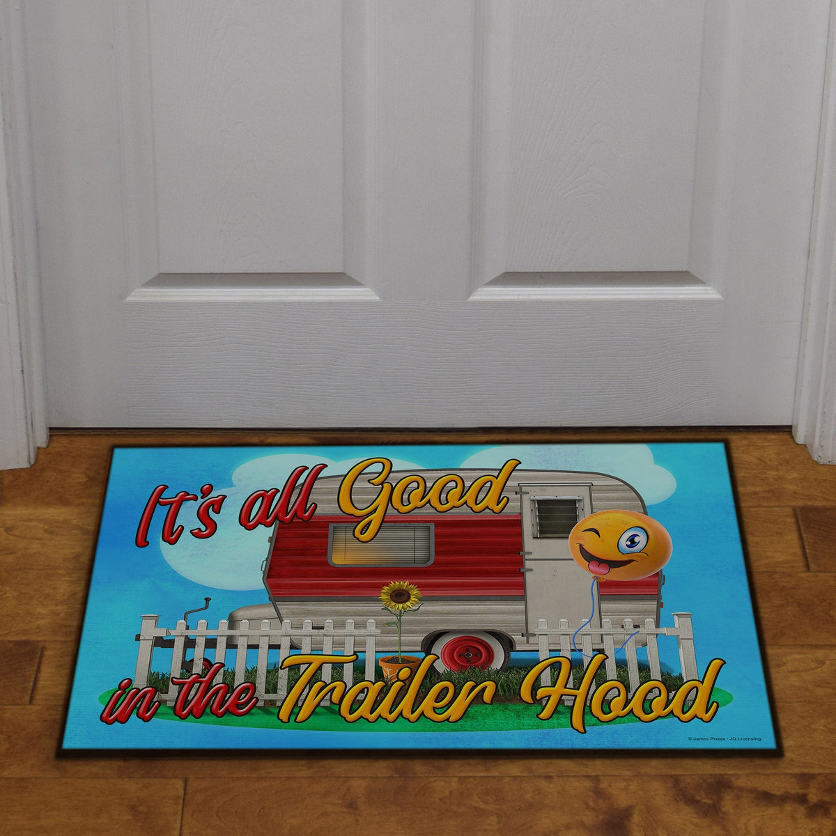 Door Mat Rubber 26in x 17in-Trailer Hood