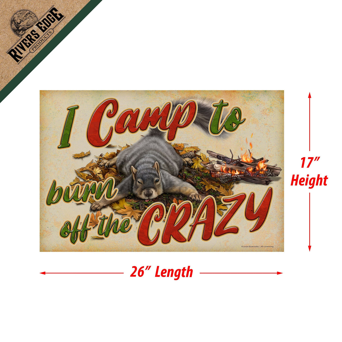 Door Mat Rubber 26in x 17in-Burn Crazy