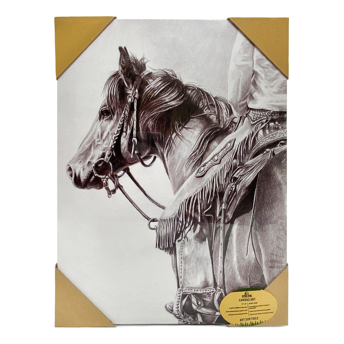 Canvas Art 12in x 16in-Ready, Willing & Able