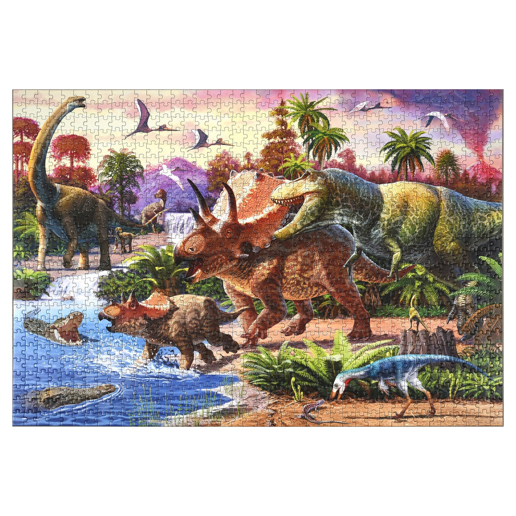Puzzle in Tin 1000-Piece-Dinosaurs