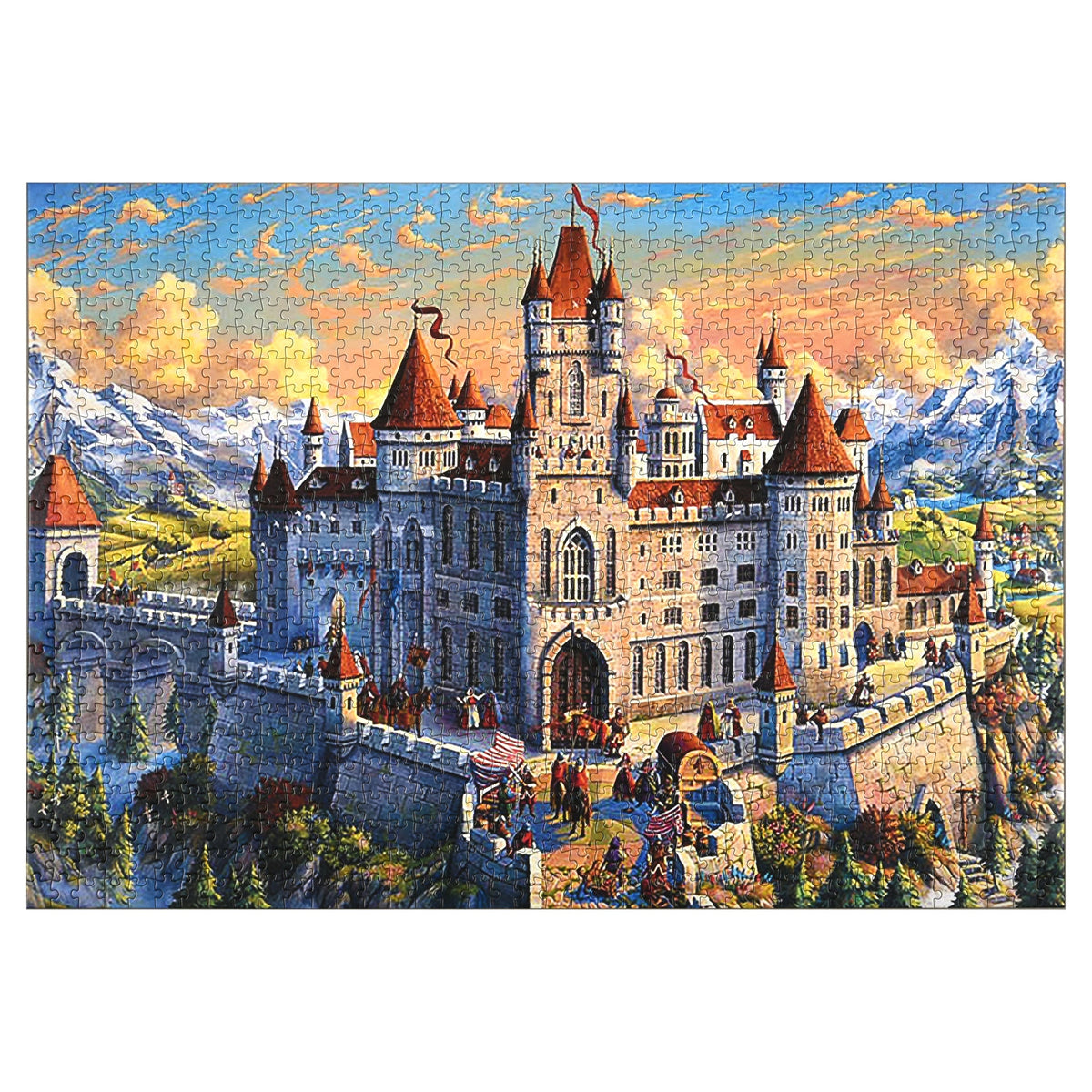 Puzzle in Tin 1000-Piece-Old Castle