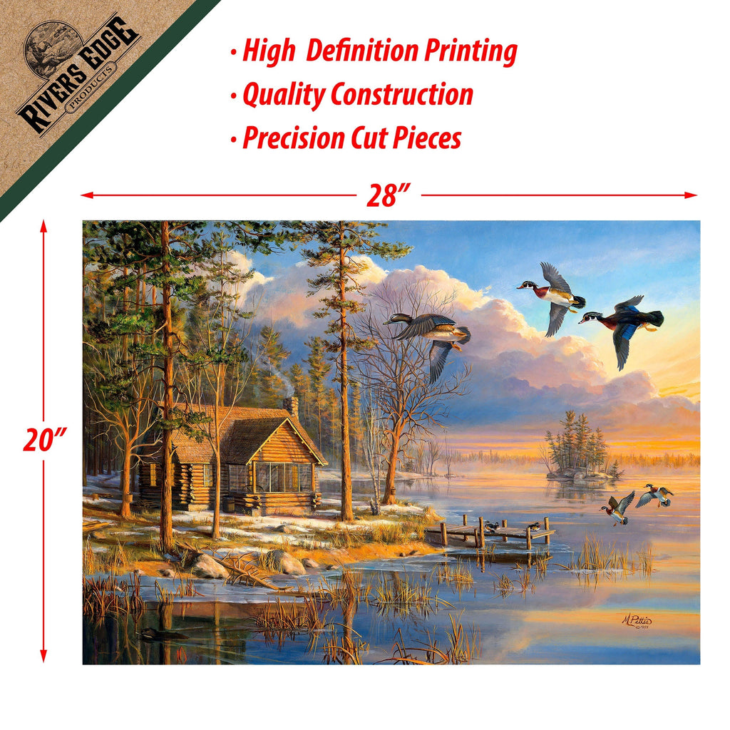 Puzzle in Tin 1000-Piece-Spring Arrivals