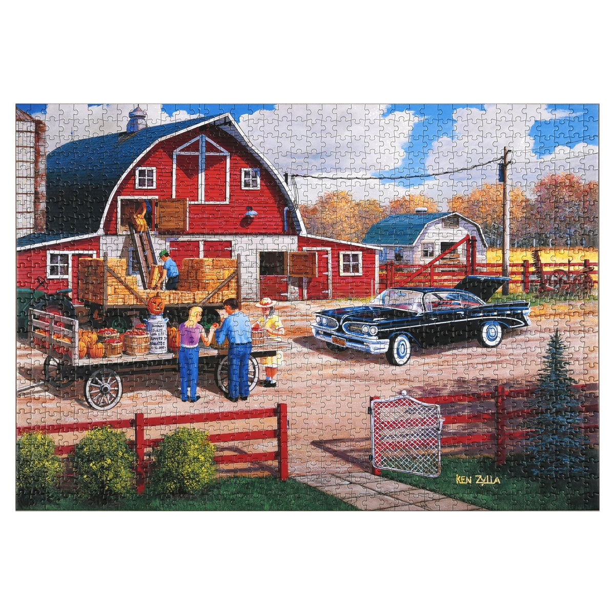Puzzle in Tin 1000-Piece-Season of Plenty