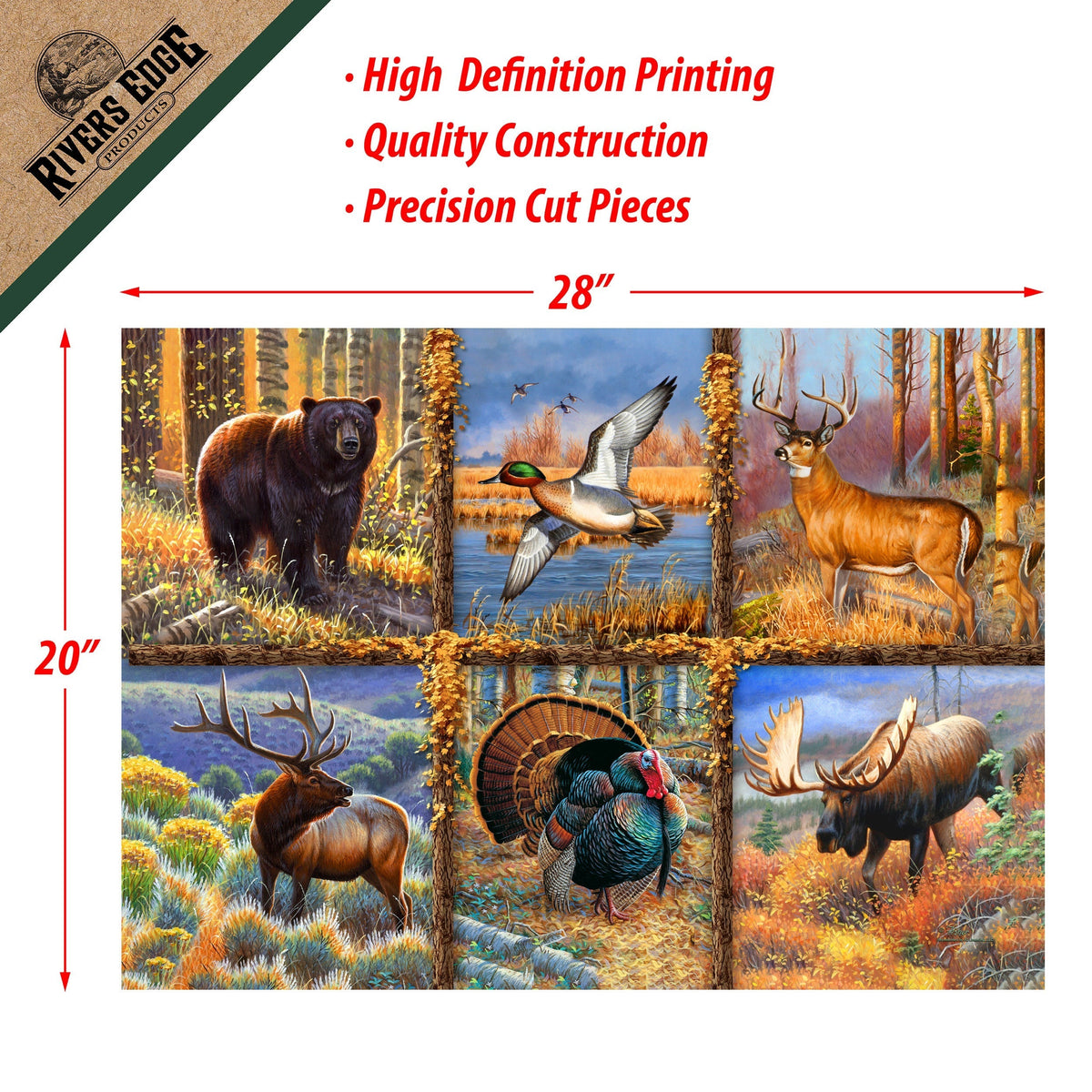 Puzzle in Tin 1000-Piece-American Game