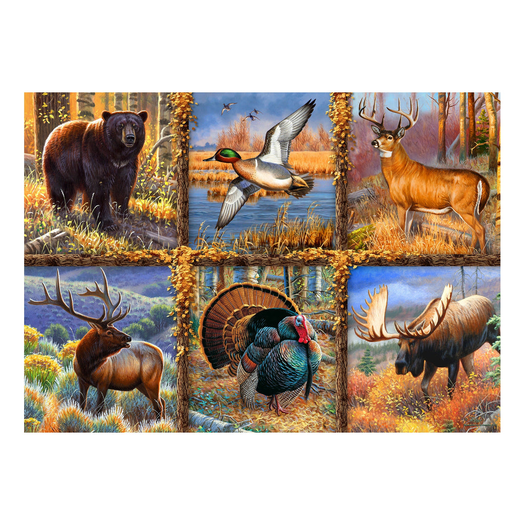 Puzzle in Tin 1000-Piece-American Game