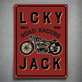 Tin Sign 12in x 17in-LCKY Jack