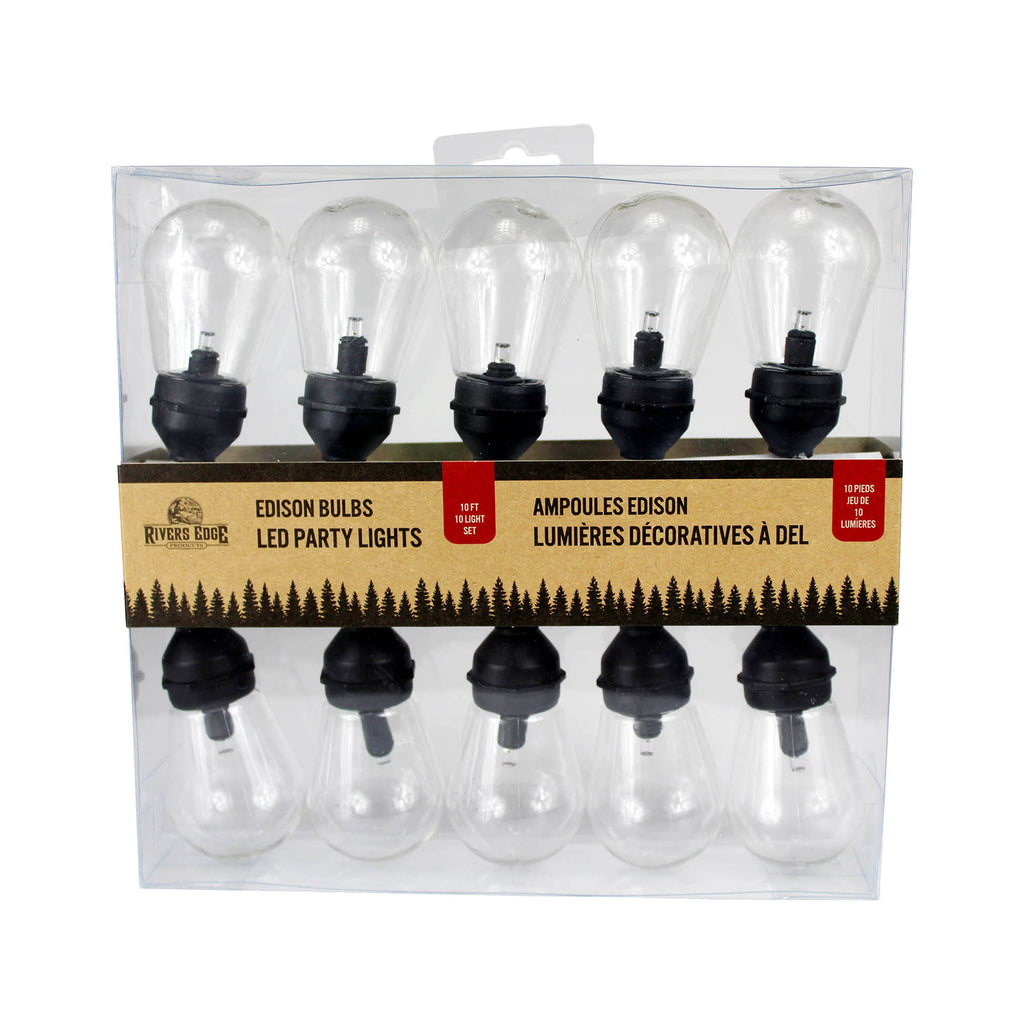 LED Light Set 10-Light-Edison Bulb