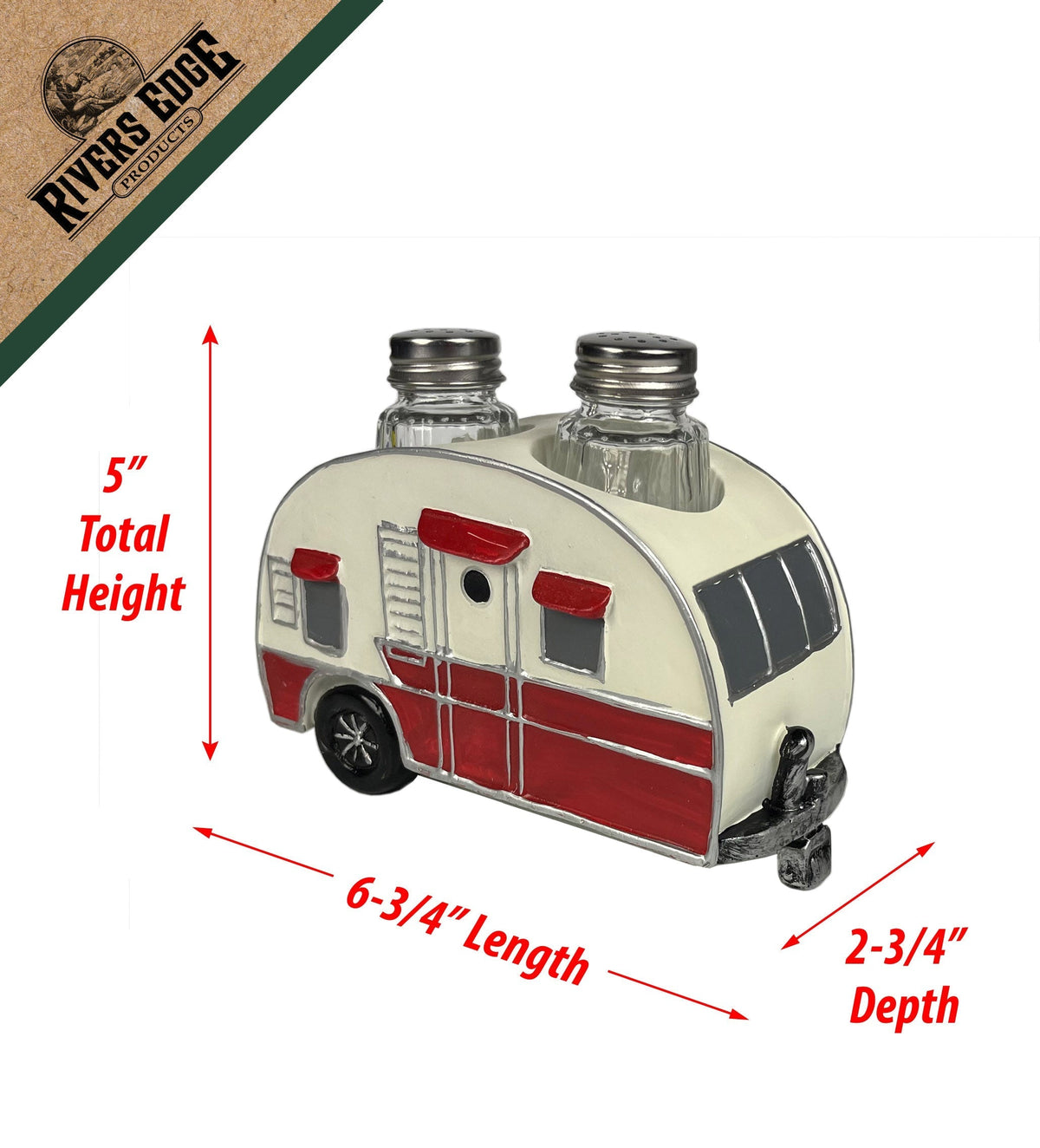 Salt and Pepper Shakers-RV Camper