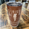 Tumbler 20oz-White Lightning