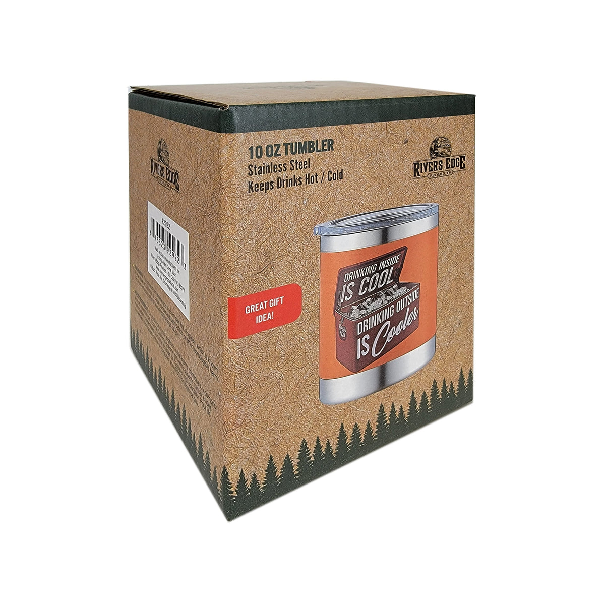 Tumbler 10oz-Drinking Inside is Cooler