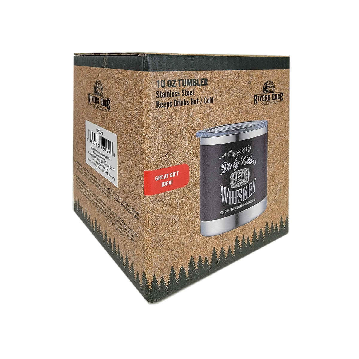 Tumbler 10oz-Dirty Glass Whiskey