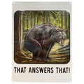 Tin Sign 12in x 17in-That Answers That