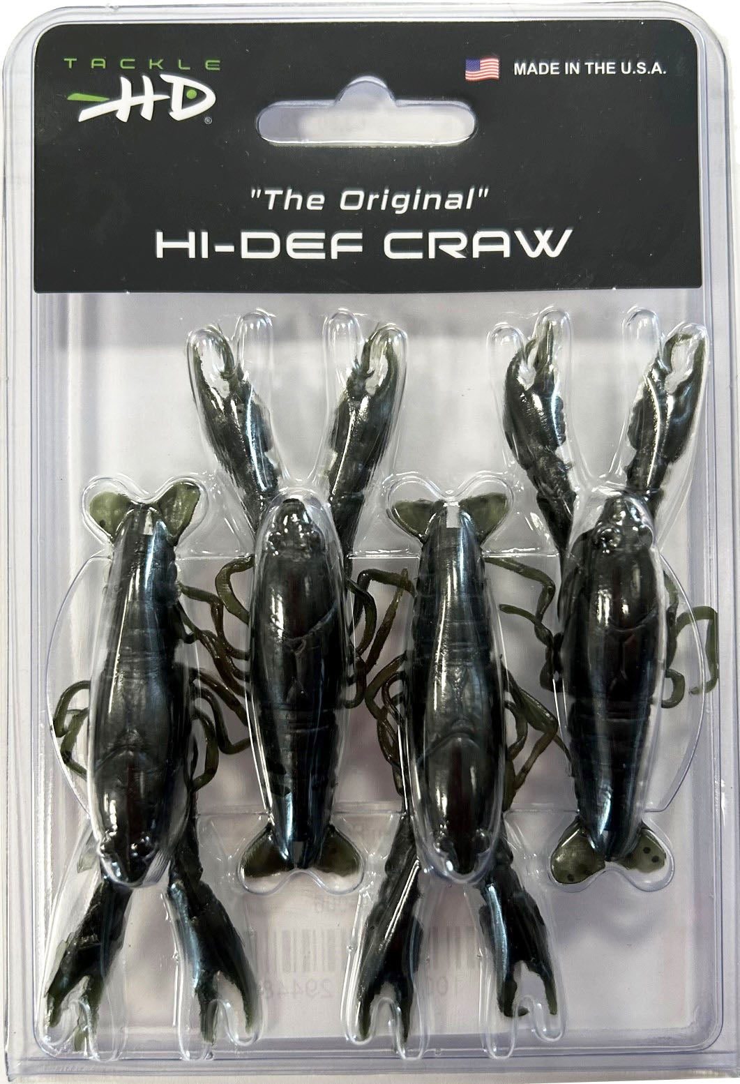Tackle HD Hi-Def Craw 3-inch 8pk-Green Pumpkin
