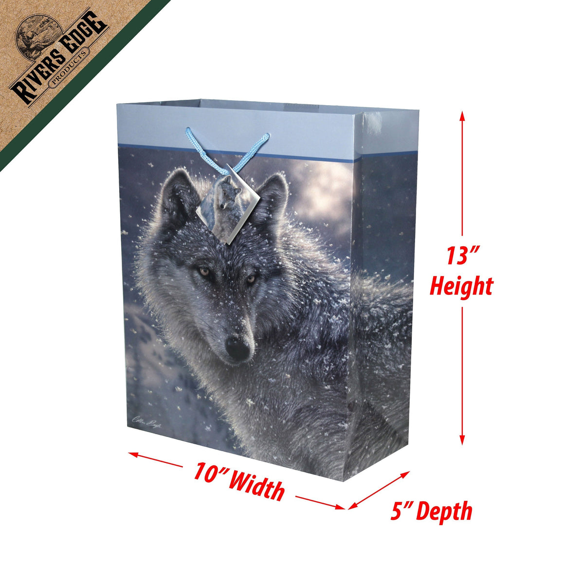 Gift Bag Medium-Wolf