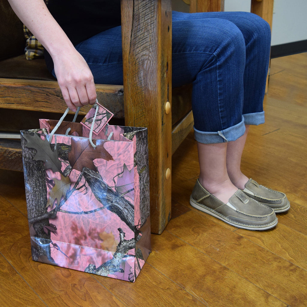 Gift Bag Medium-Camo Pink