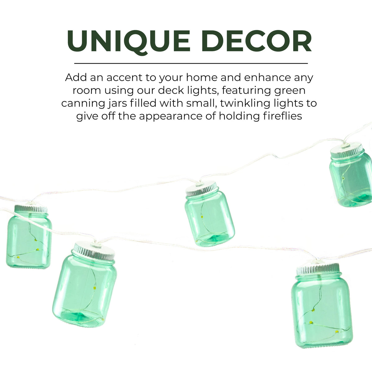 Light Set 10-Light-Canning Jar