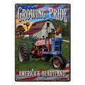 Tin Sign 12in x 17in-Growing Pride