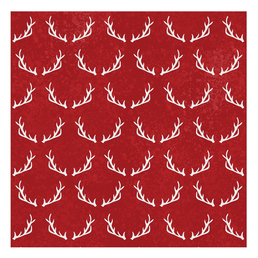 Gift Wrap Premium 118in x 30in-Deer Antlers