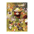 Puzzle in Tin 1000-Piece-Smokey and Friends