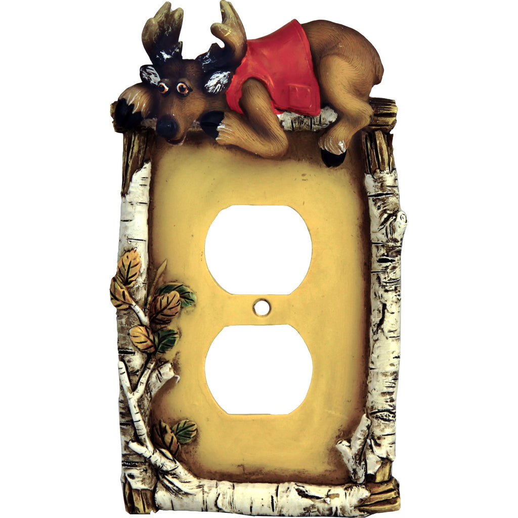 Receptacle Cover-Cute Deer