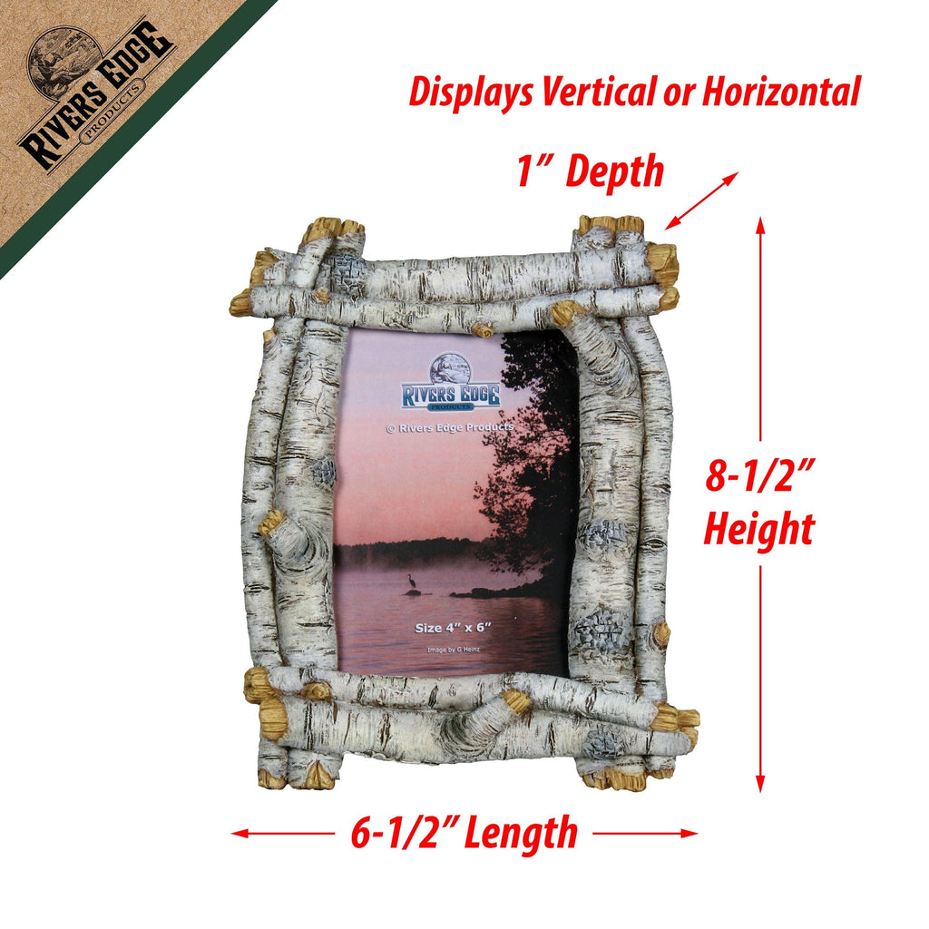 Picture Frame 4in x 6in-Birchwood Tree