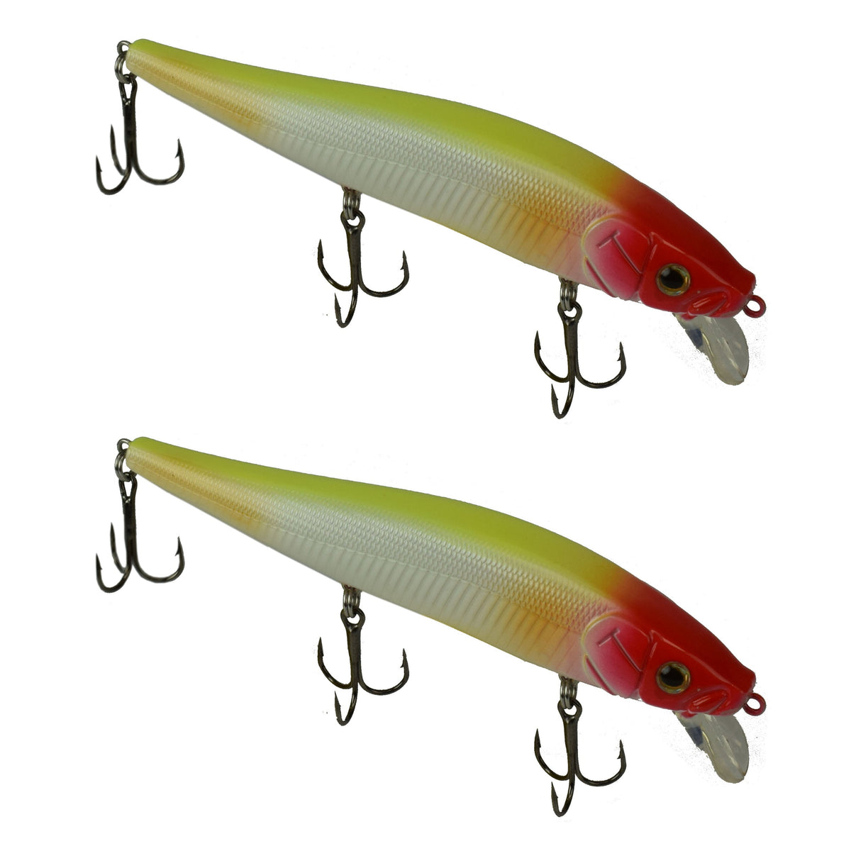 Tackle HD Fiddle-Styx Magnum Jerkbait 2-Pack-Clown