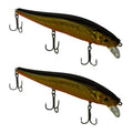 Tackle HD Fiddle-Styx Magnum Jerkbait 2-Pack-Gold OB Black Back