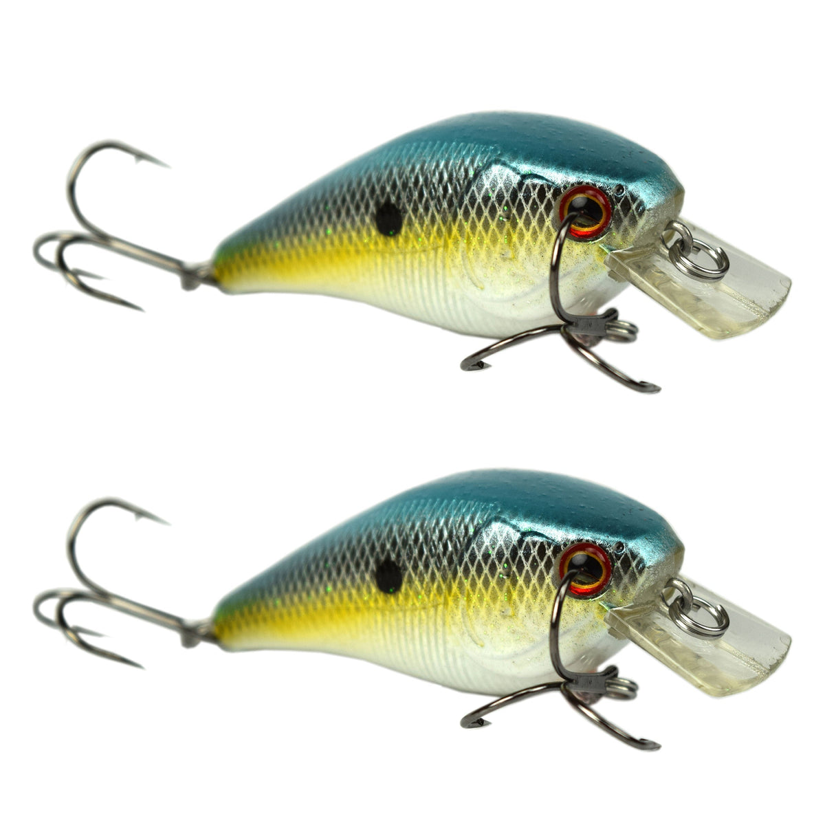 Tackle HD Square Bill 2-Pack-SX Shad