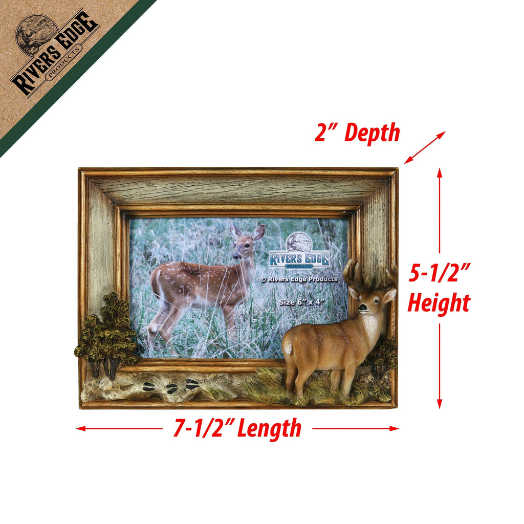 Picture Frame 4in x 6in-Deer