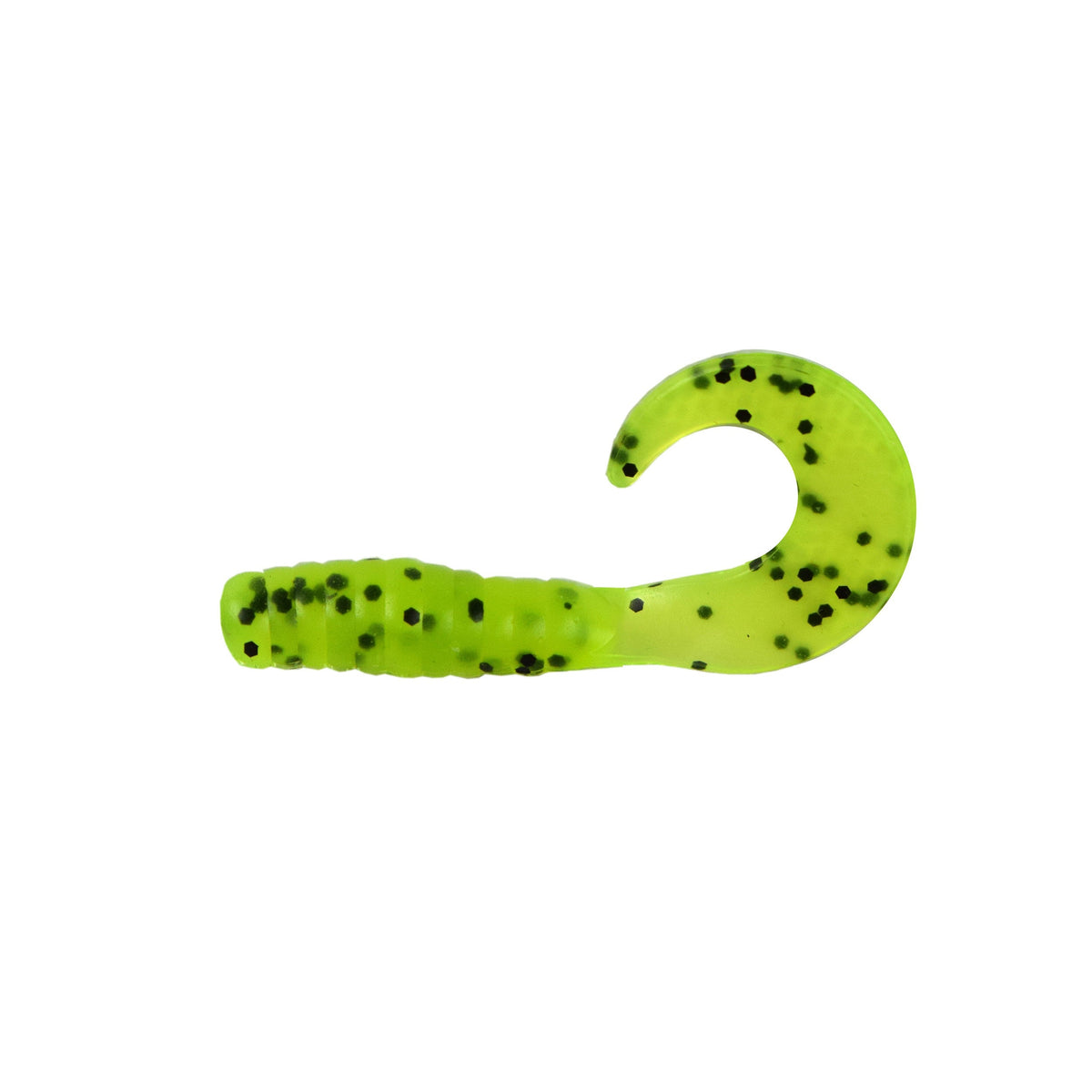 Pro Striker Baits Grub 3-Inch 26-Pack-Chartreuse Pepper