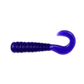 Pro Striker Baits Grub 3-Inch 70-Pack-Junebug