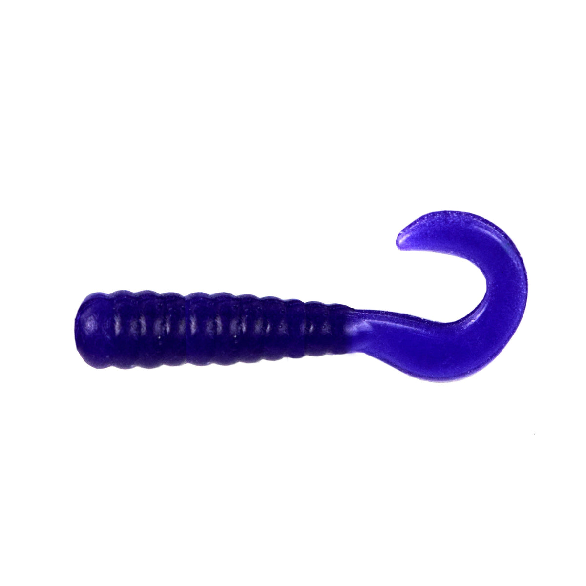 Pro Striker Baits Grub 3-Inch 70-Pack-Junebug