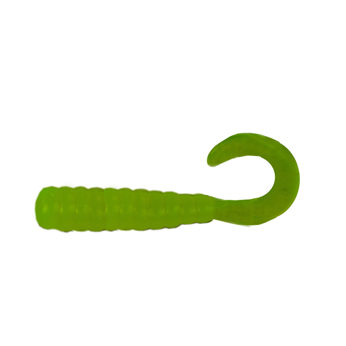 Pro Striker Baits Grub 3-Inch 70-Pack-Chartreuse