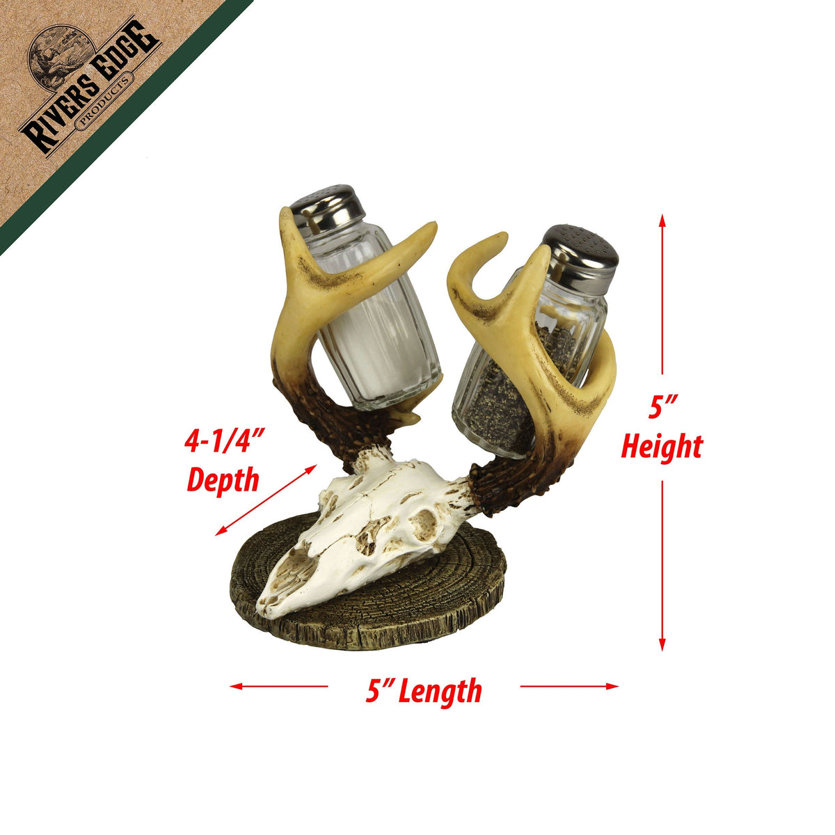 Salt and Pepper Shakers-Euro Deer