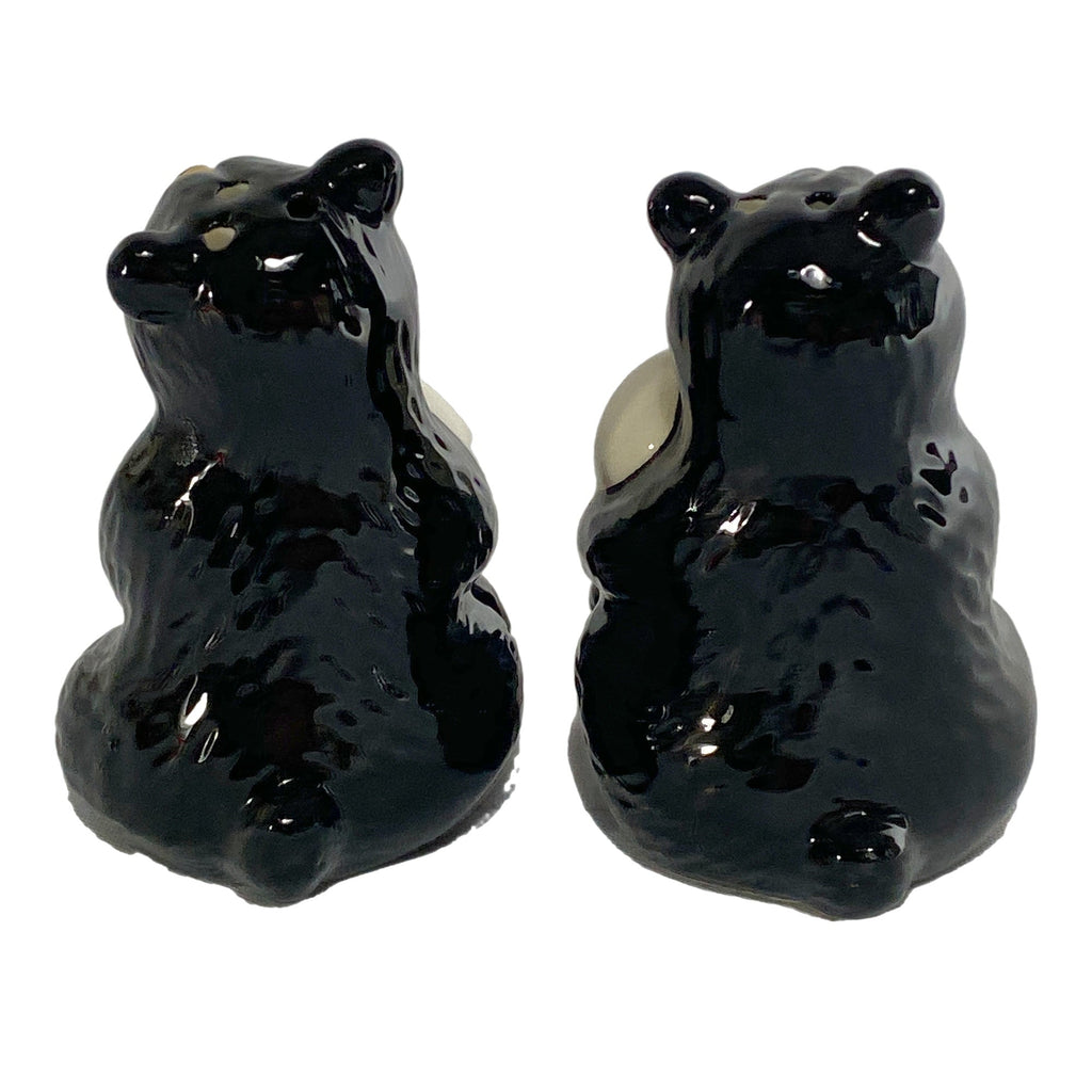 Salt and Pepper Shakers-Bear Holding