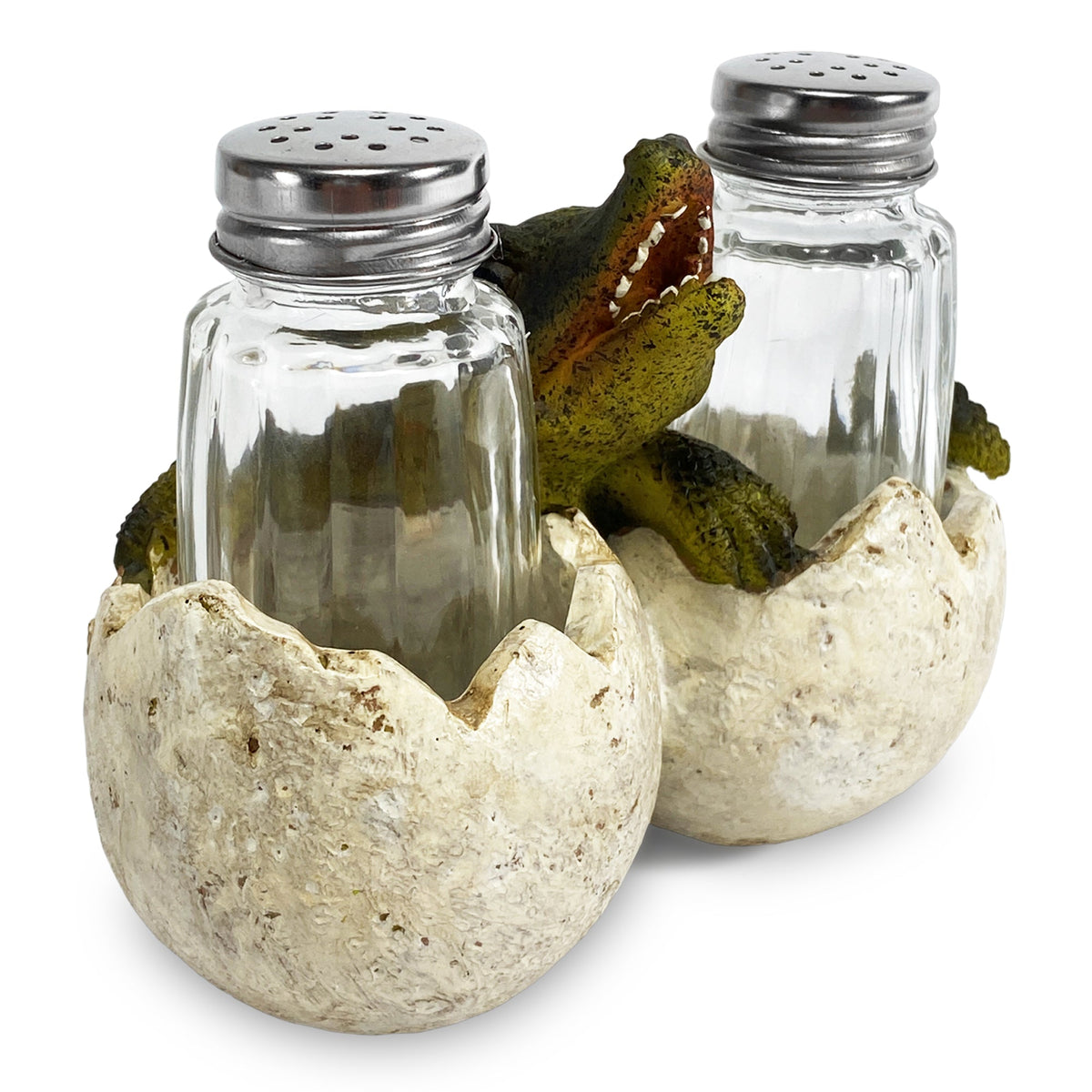 Salt and Pepper Shakers-Baby Alligator