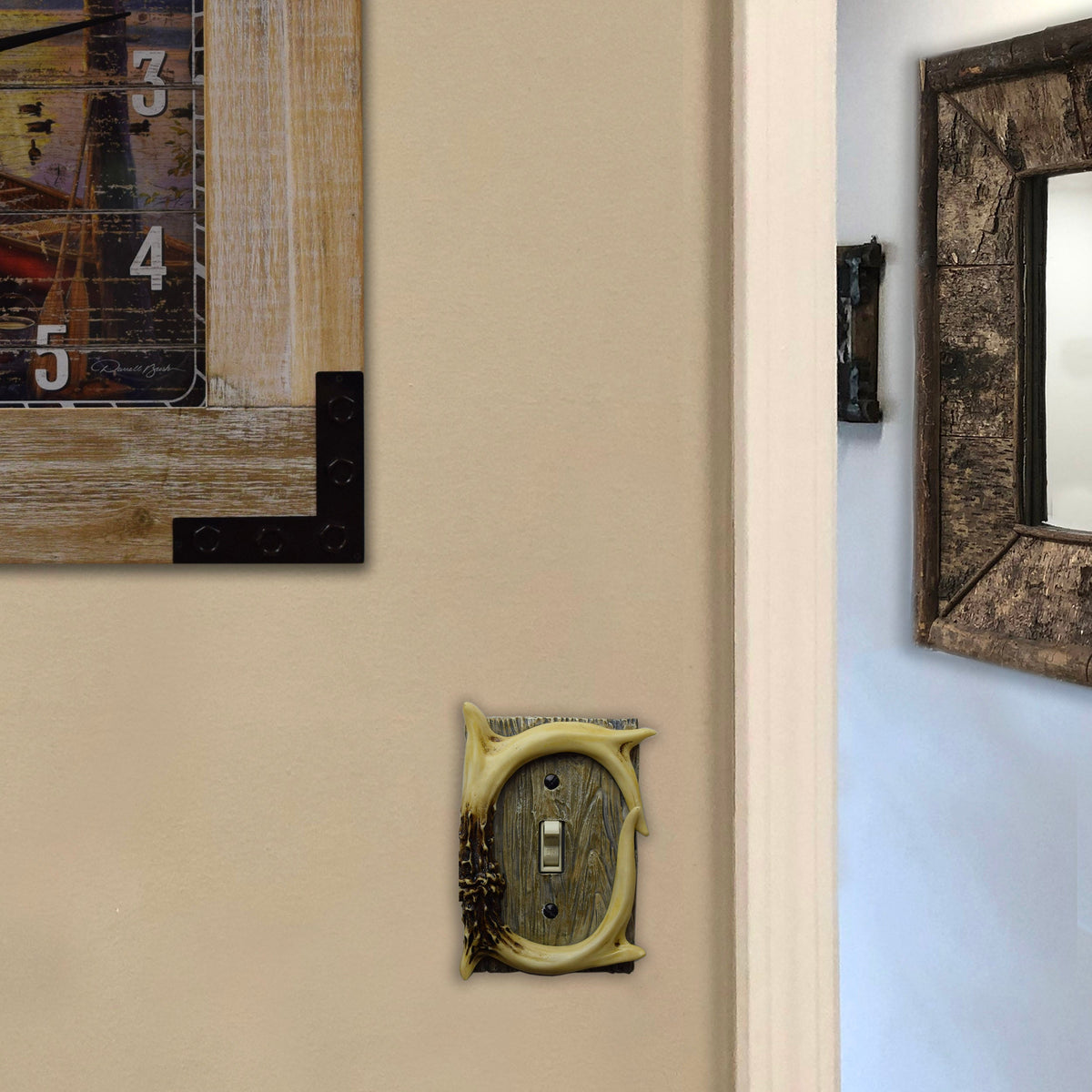 Electrical Cover Plate Single Switch-Antler