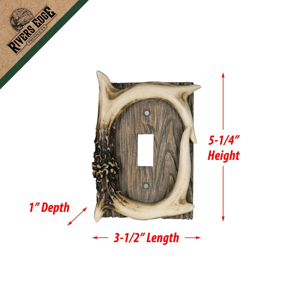 Electrical Cover Plate Single Switch-Antler