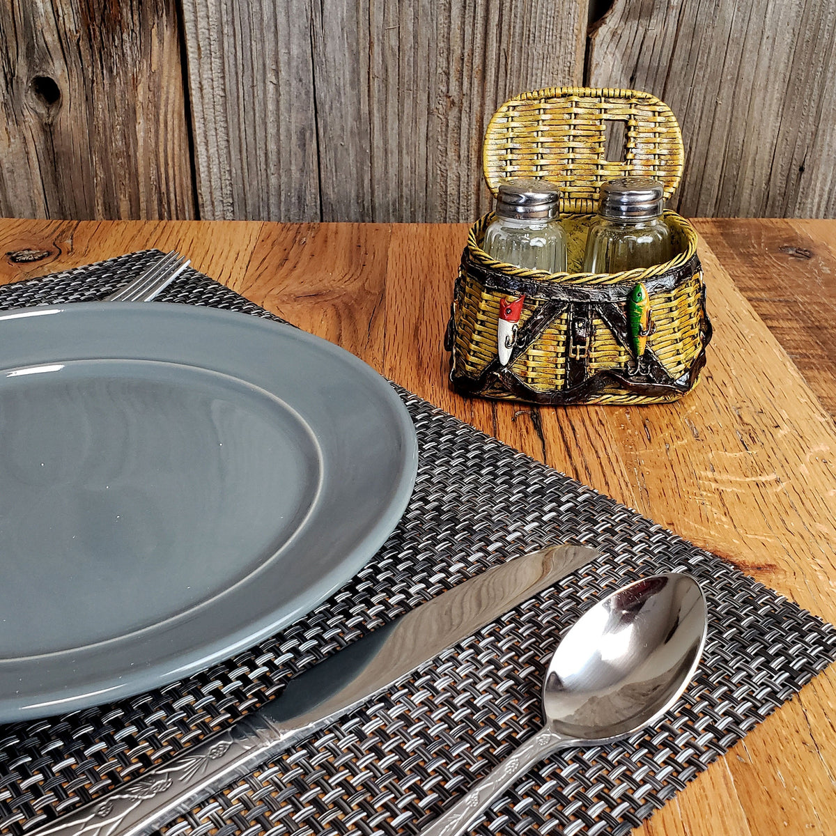 Salt and Pepper Shakers-Creel