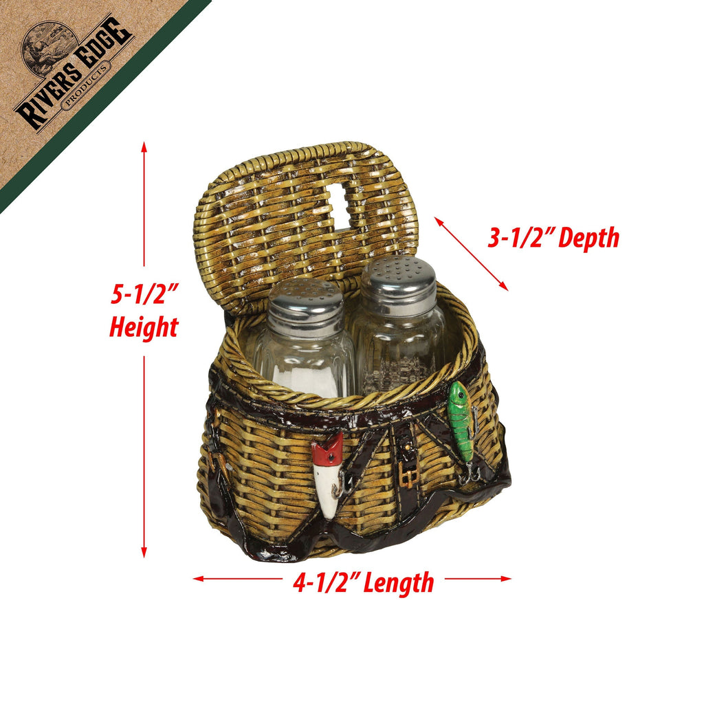 Salt and Pepper Shakers-Creel