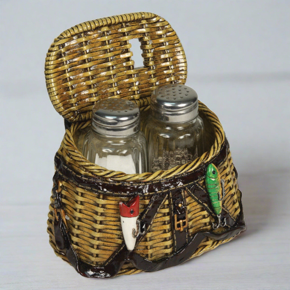 Salt and Pepper Shakers-Creel