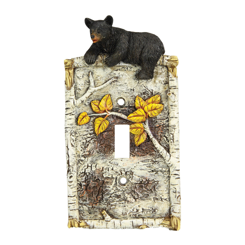 Electrical Cover Plate Single Switch-Birch Bear