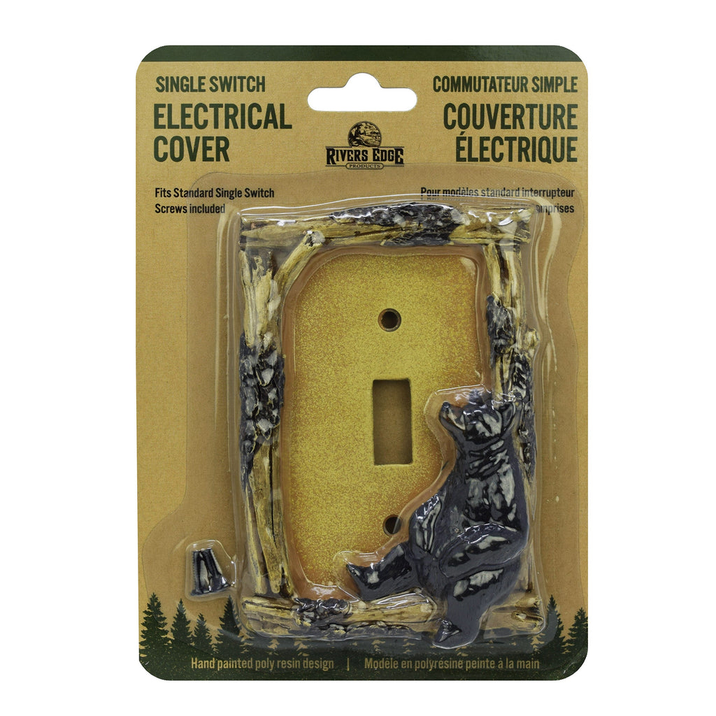 Electrical Cover Plate Single Switch-Bear