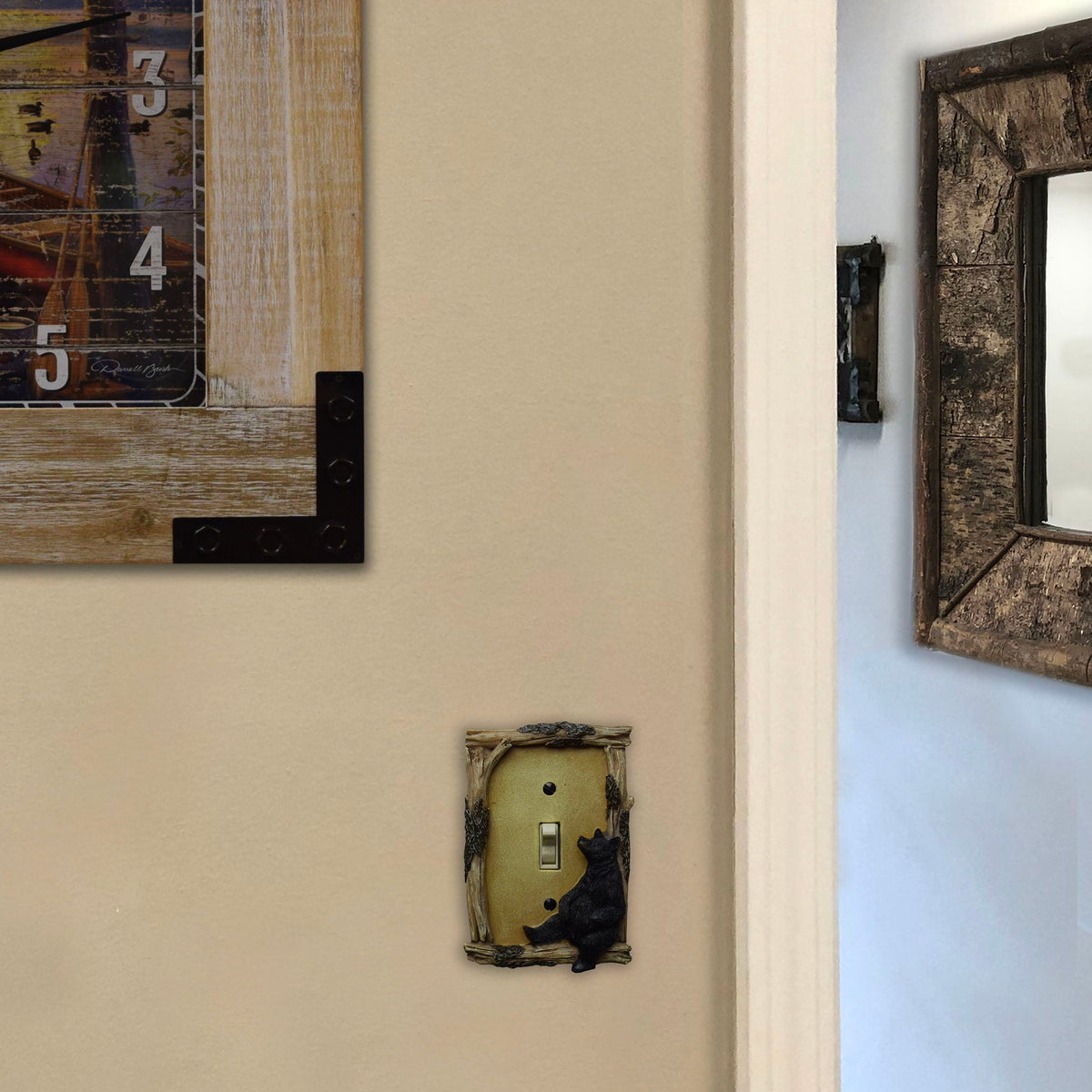 Electrical Cover Plate Single Switch-Bear