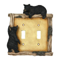 Electrical Cover Plate Double Switch-Bear