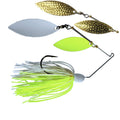 Trophy Bass Ozark Flash 3-8-Ounce-White Head/White Chartreuse