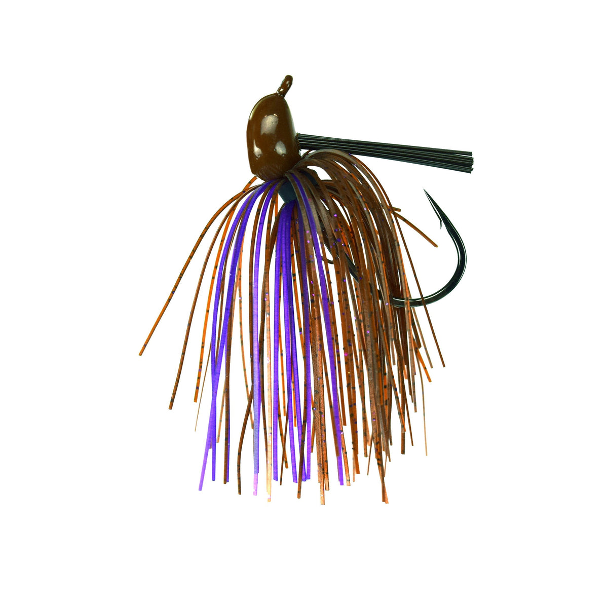 Trophy Bass Pro Jig 2-Pack 3-8 Ounce-Brown and Purple