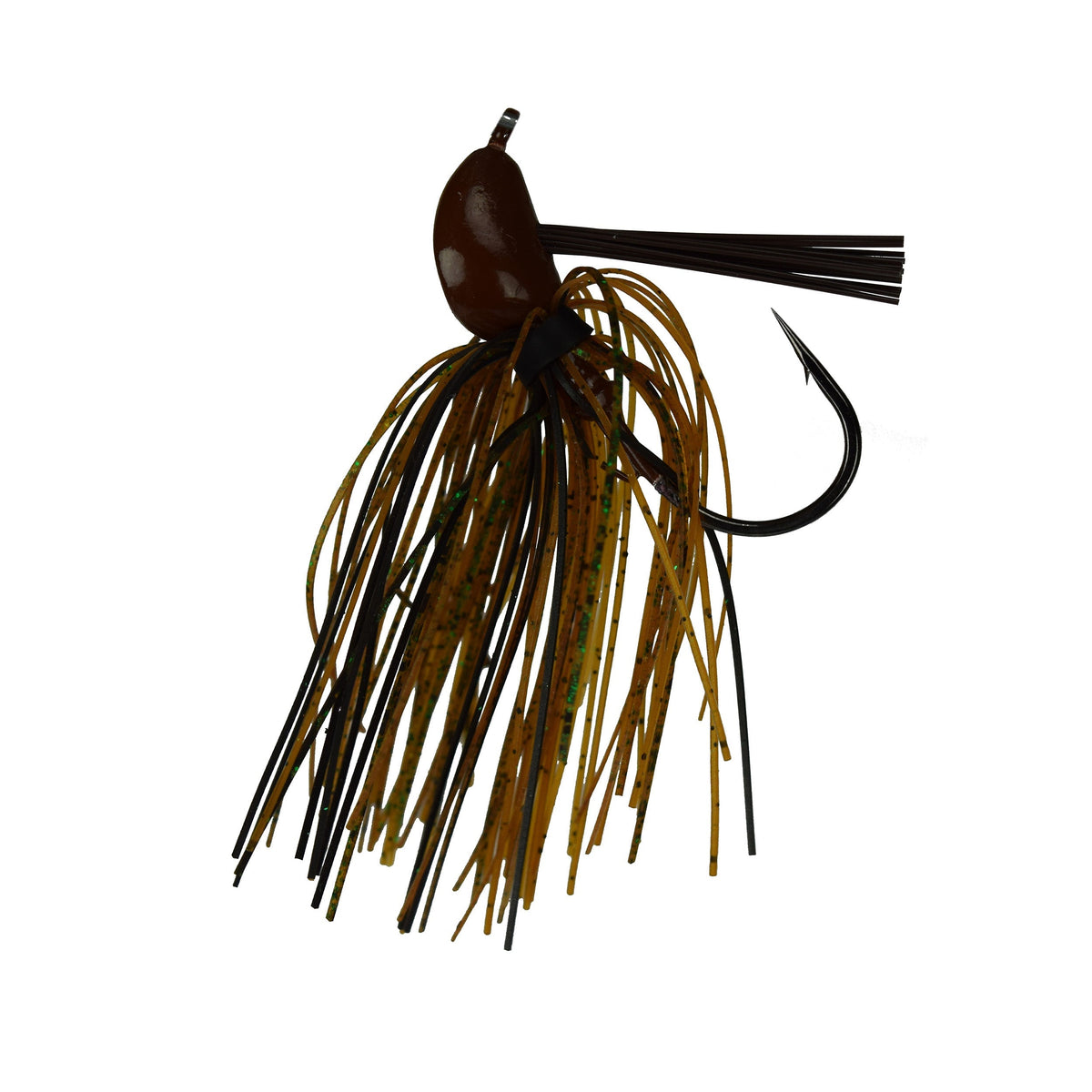 Trophy Bass Pro Jig 2-Pack 3-4 Ounce-Black and Brown
