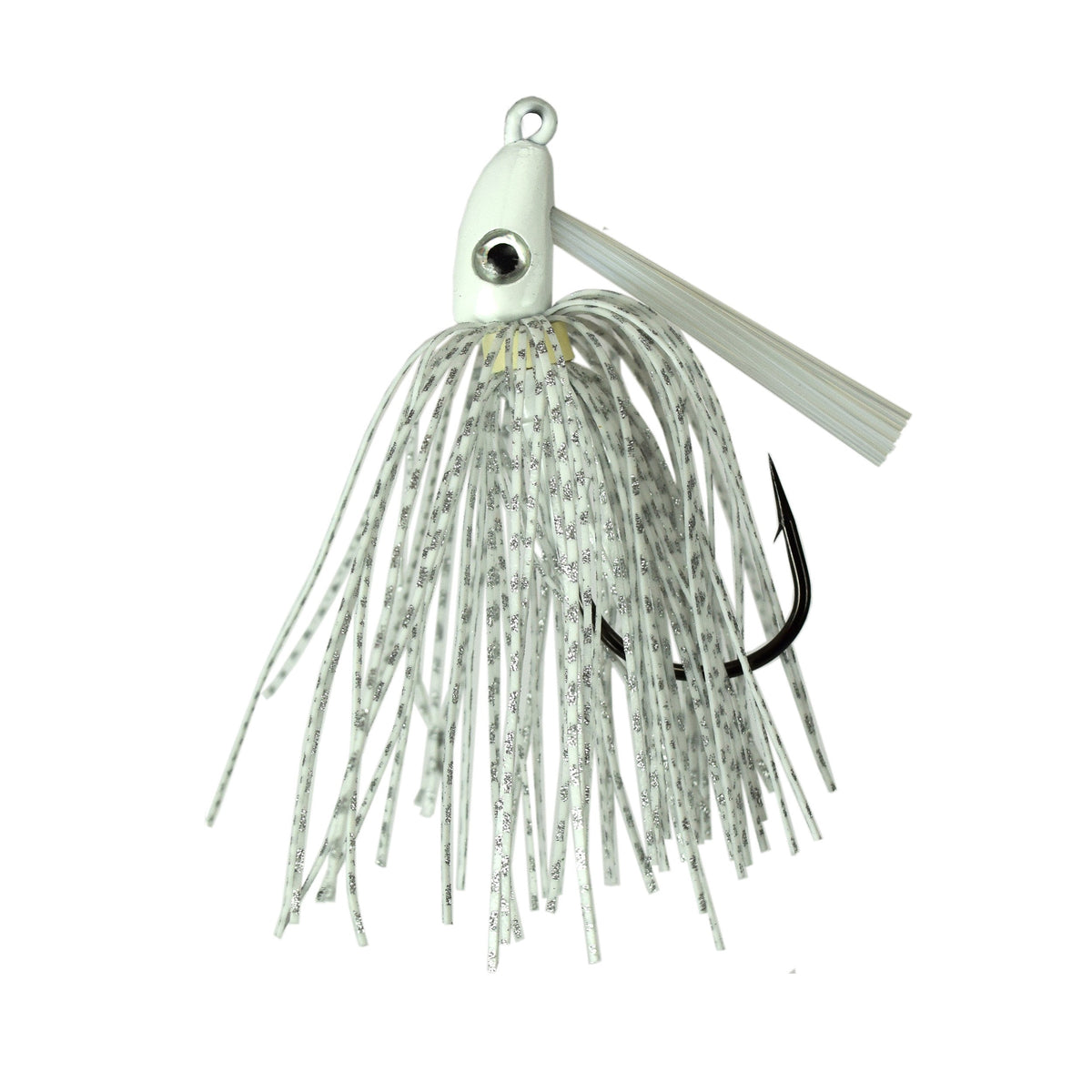 Trophy Bass Swim Jig 2-Pack 1-4 Ounce-Silver Shad